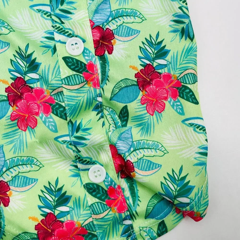 VIBRANT LIFE Pet Apparel Hawaiian Shirt Size Extra Small NWT For Dogs 5-10lbs
